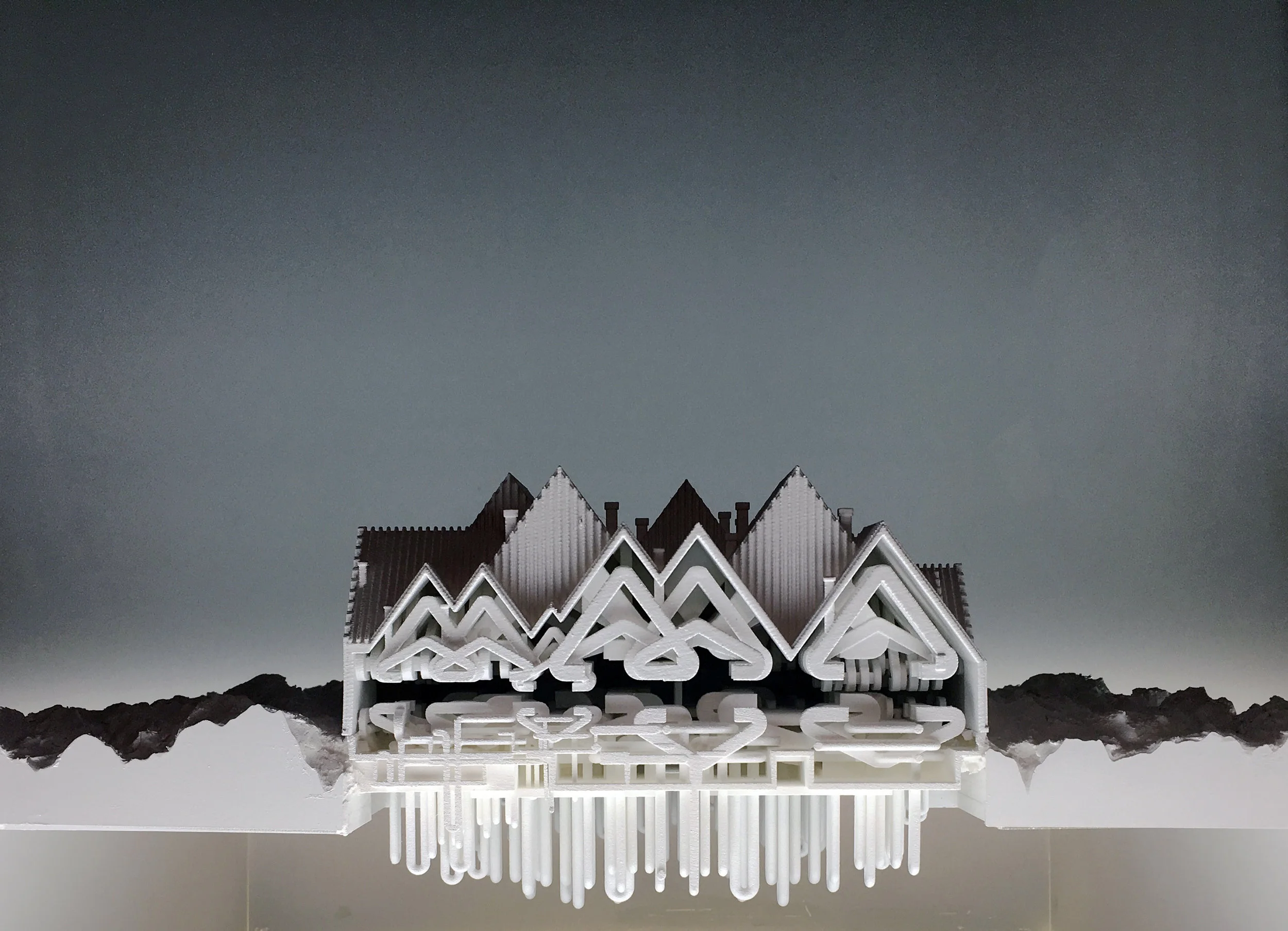 A plausible possibility? Heather Bizon shows us what the future could look like, in a project from Young’s Yale 2016 studio, Icelandic Infrastructures.