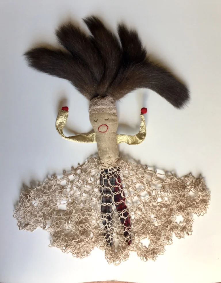 DAY 3: Sandy Connon, Odette (Found fabrics)