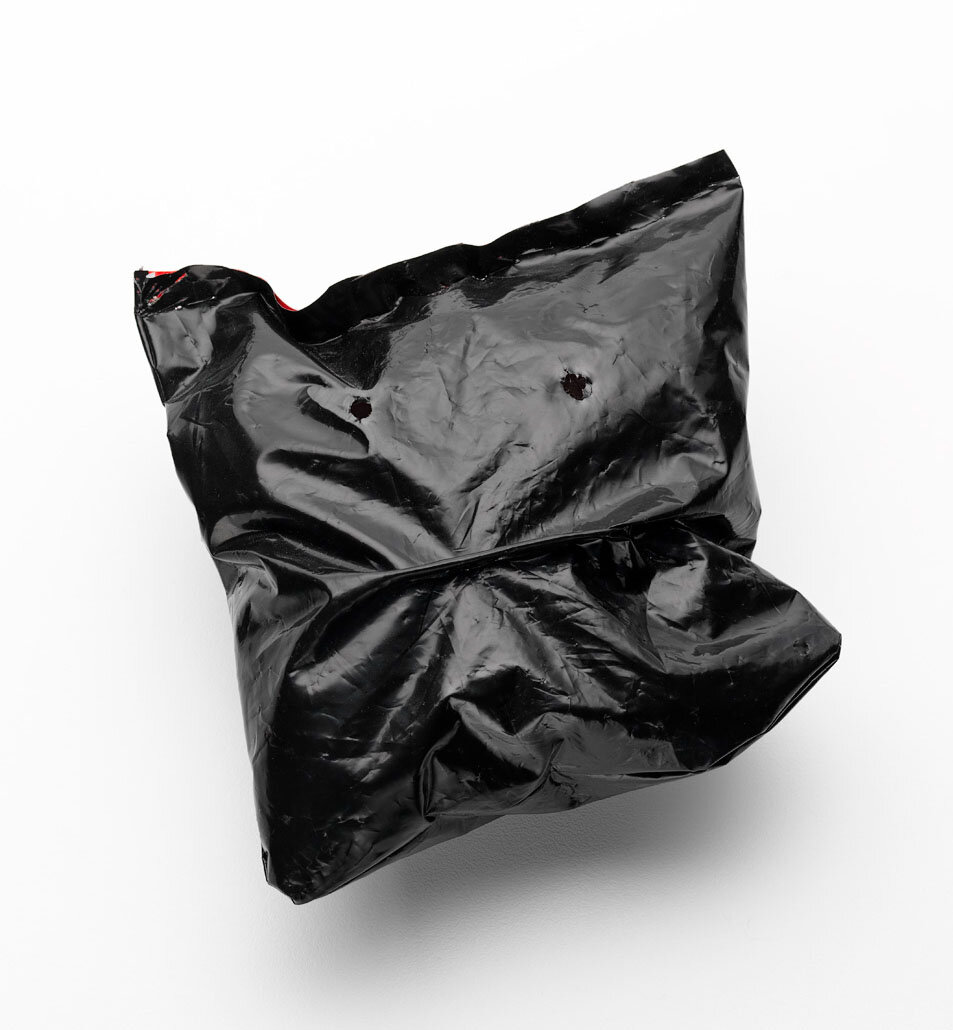 Black Monster High Post Consumer Waste Recycled Trash Bags