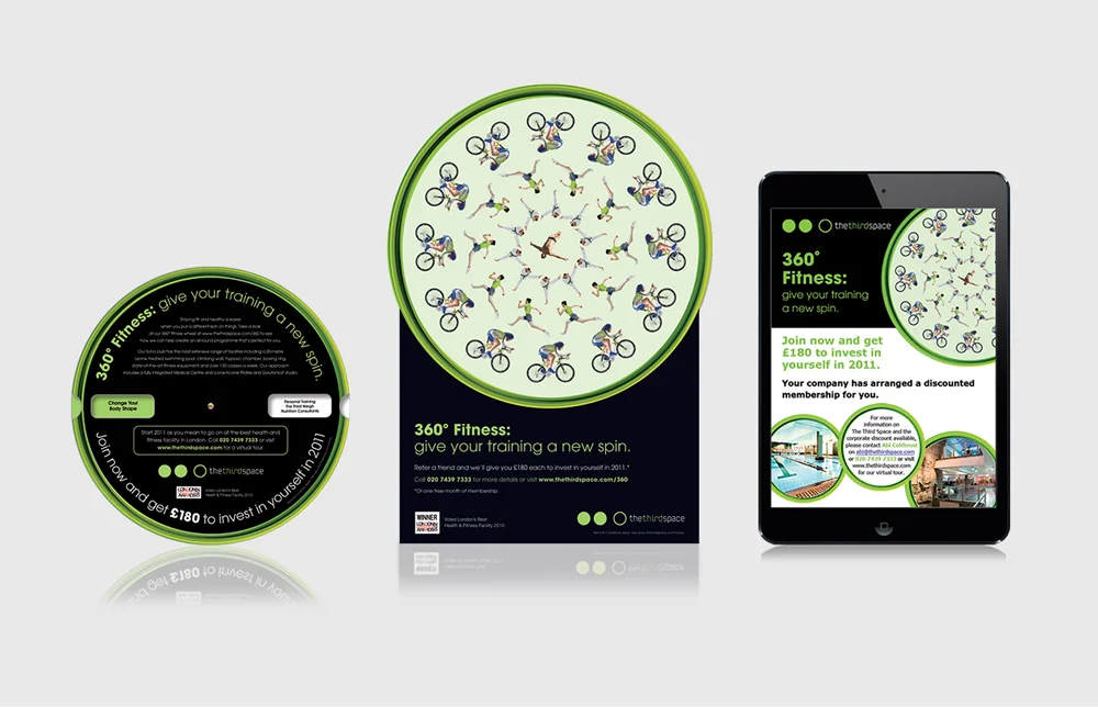   The Third Space gym:  creating various assets for promotion including POS and digital.  Design . 