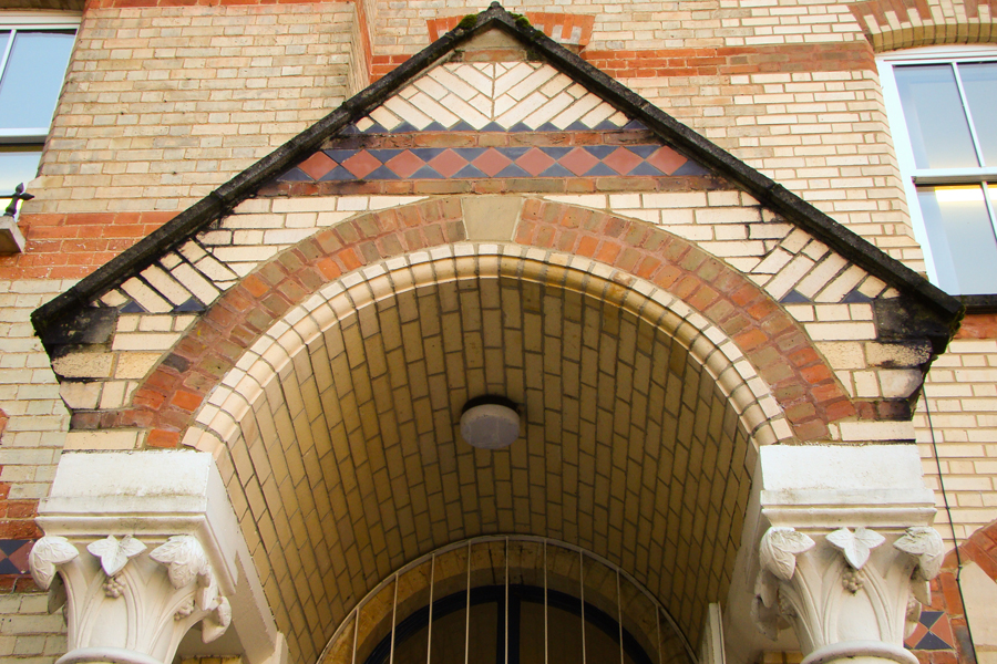 Vaulted porch