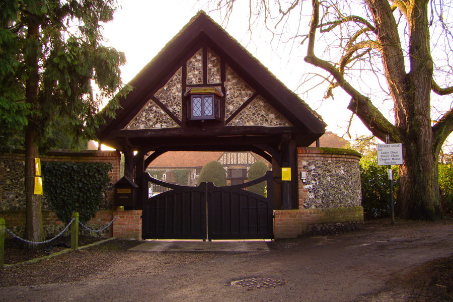 Complete lychgate