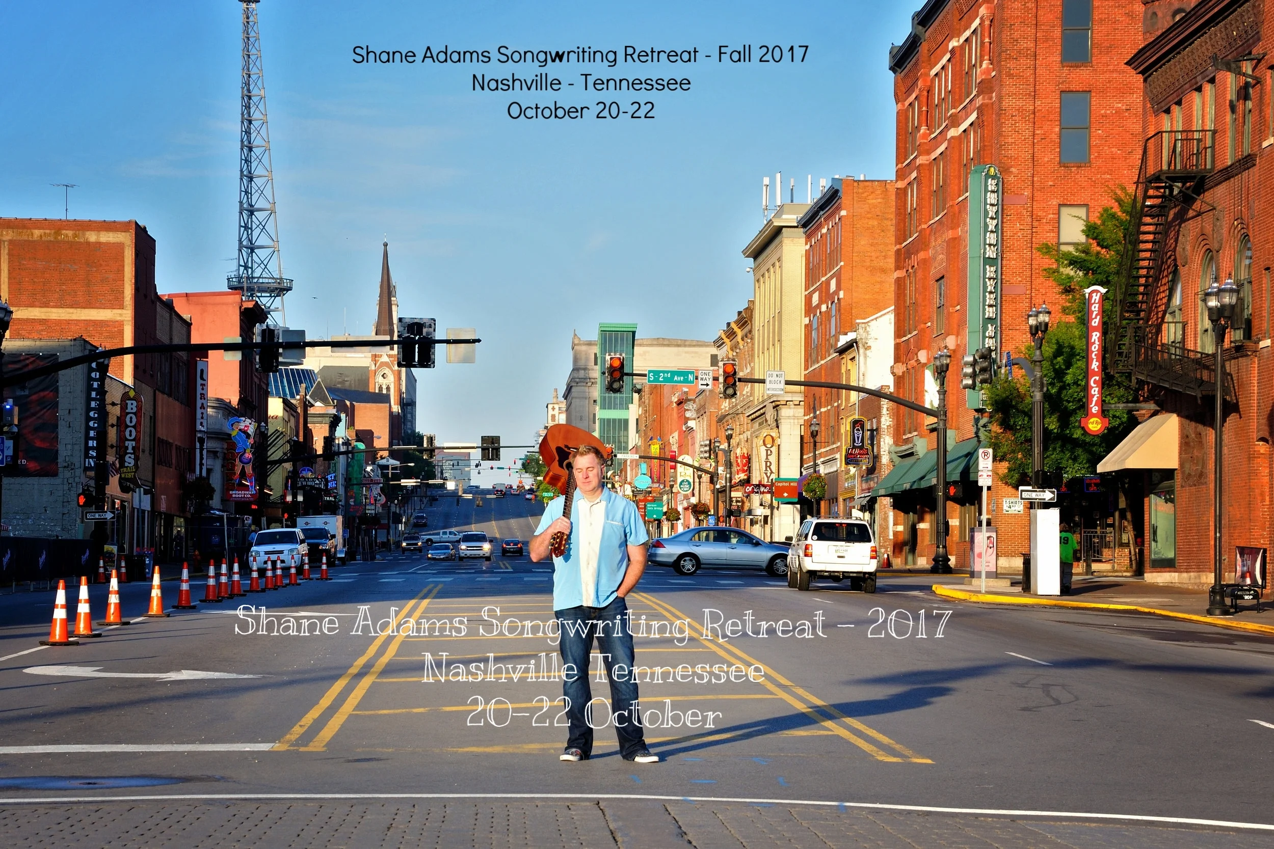 SHANE ADAMS SONGWRITING RETREAT - FALL 2017
