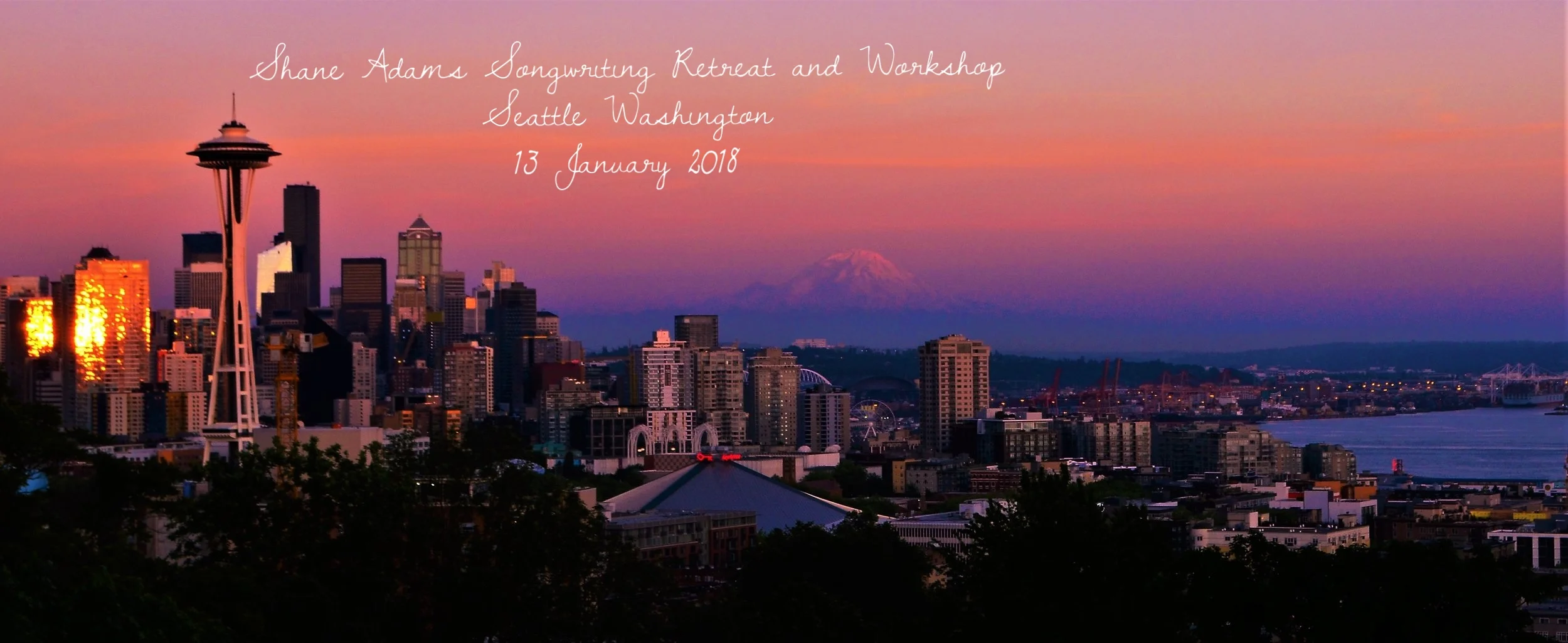 Shane Adams Seattle Songwriting Workshop and Masterclass - 2018