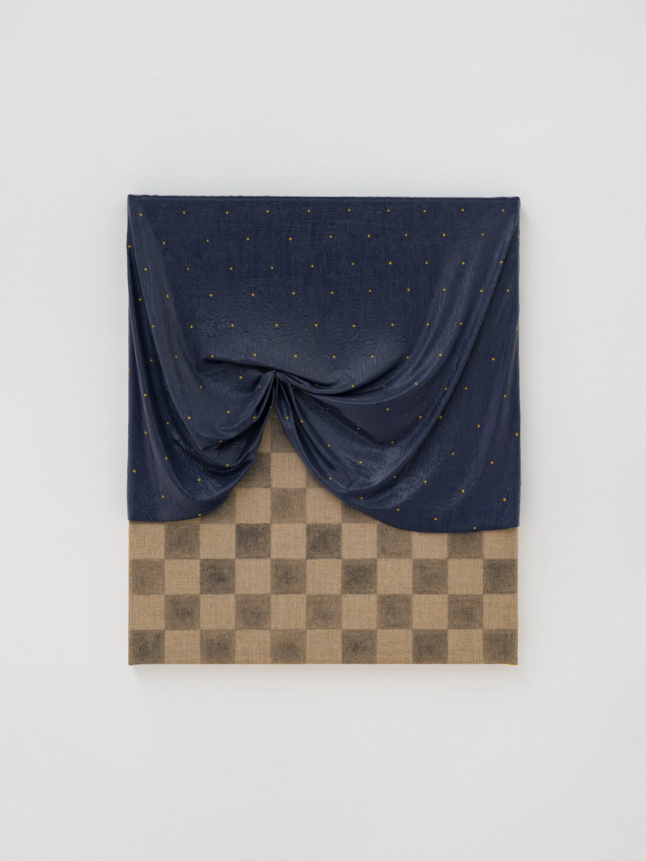  Charlie De Voet  A Painting as a Blanket for the Checkered , 2026 oil on linen 60 x 50 cm 