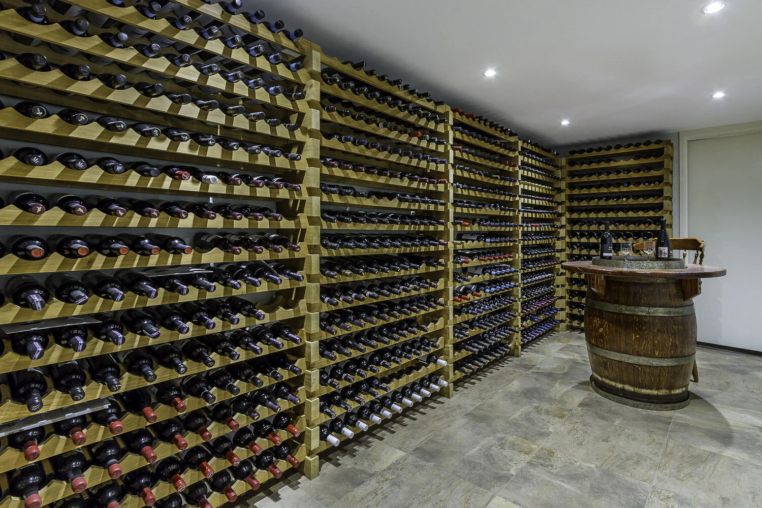  Caithness Cr House - Can you imagine yourself in this spectacular and inviting wine cellar? 
