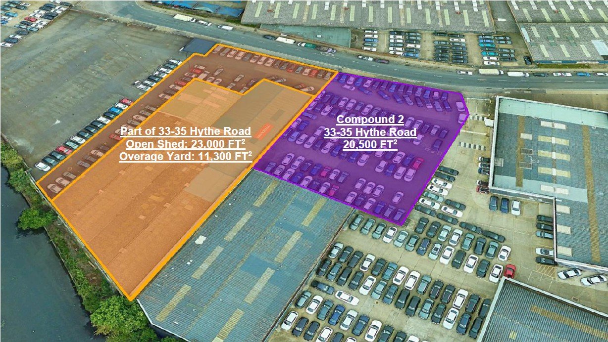 Hythe Road - Secure Yard