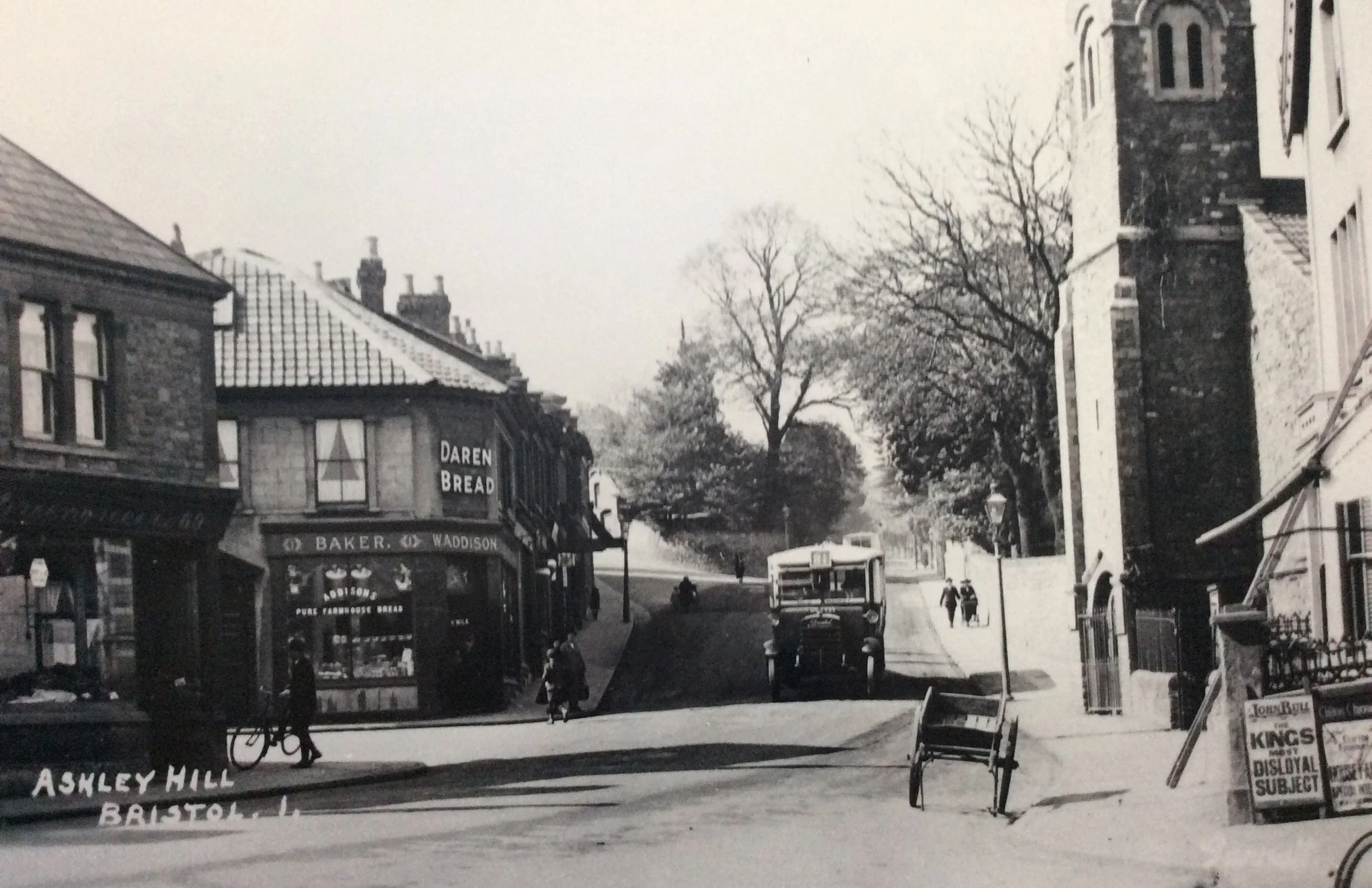 Ashley Hill in the early 1920s