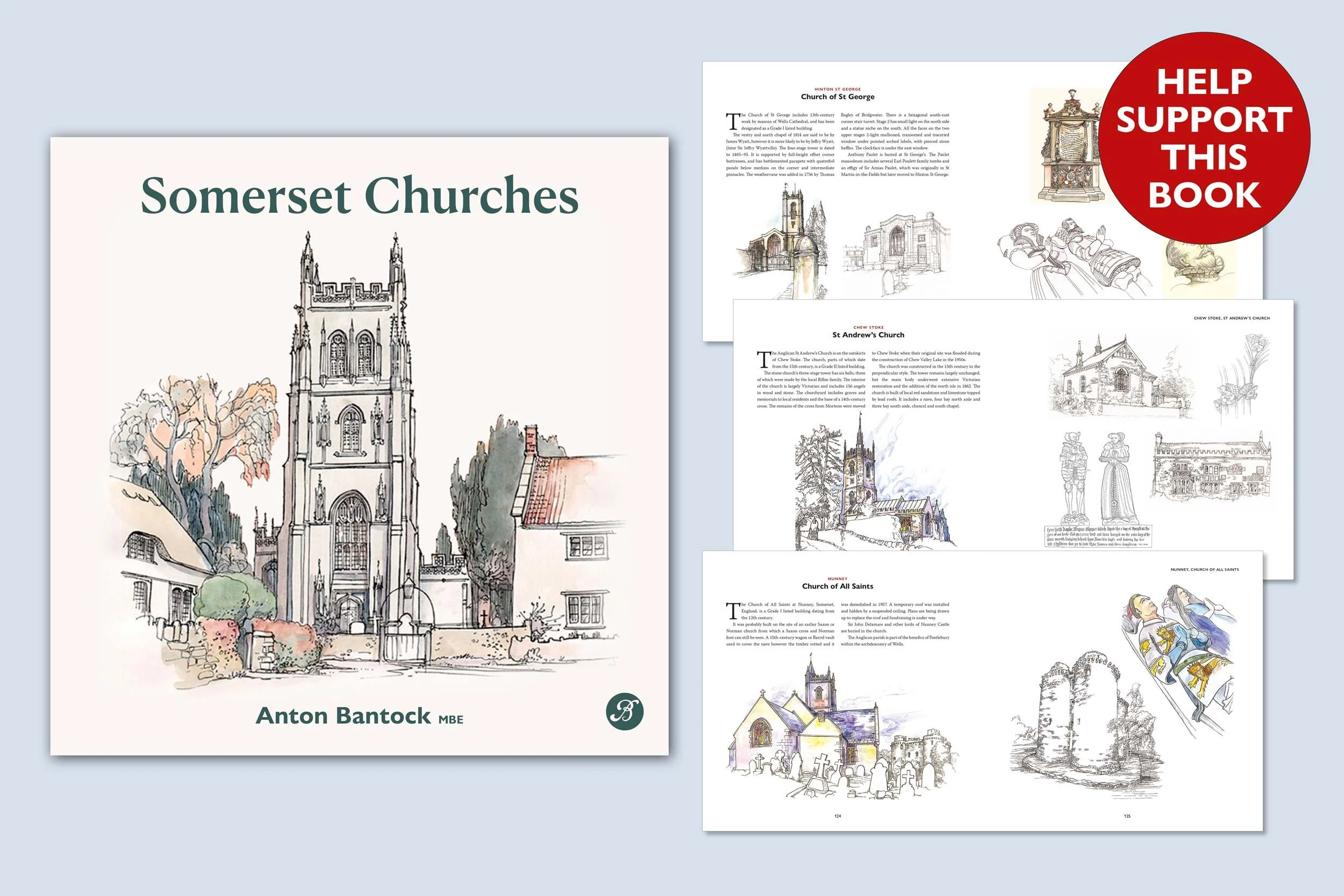 Somerset Churches Anton Bantock