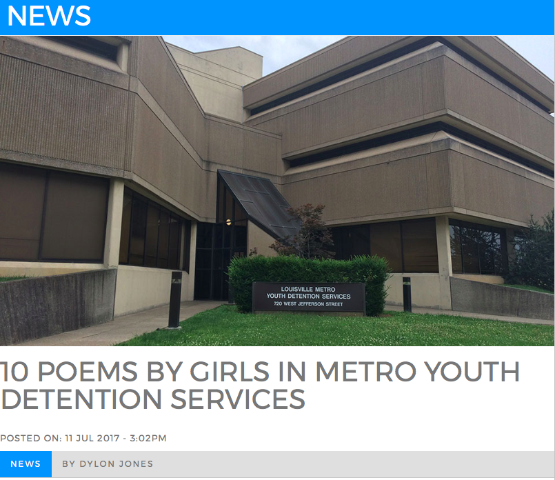 Louisville Magazine + Poetry in Detention