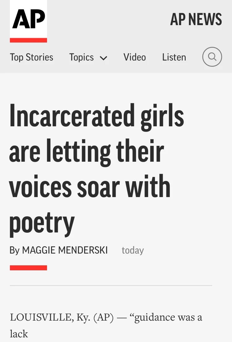 The Associated Press picked up our Courier Journal feature story , resulting in coverage across the United States, including the U.S. News & World Report .