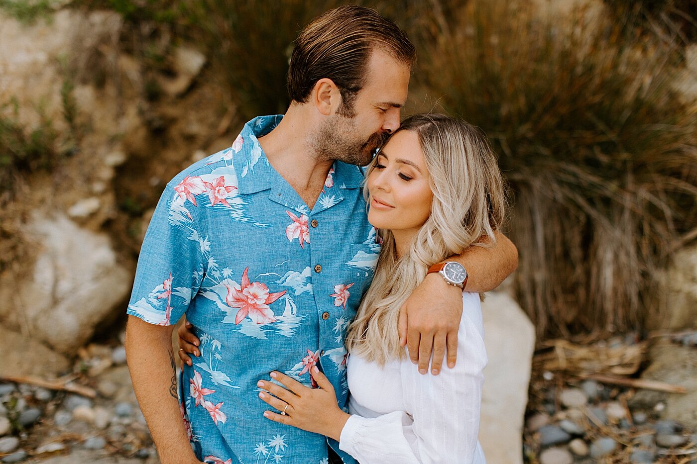 Encinitas, Swami’s Beach Engagement Photography captured by Southern California Engagement Photographer Carmen Lopez Photography