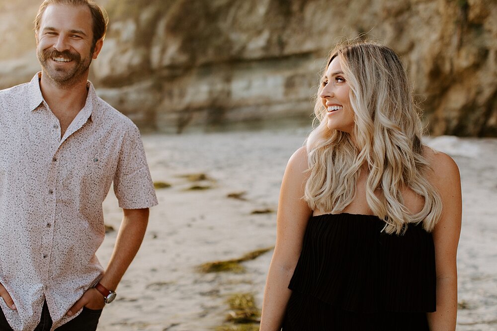 Encinitas, Swami’s Beach Engagement Photography captured by Southern California Engagement Photographer Carmen Lopez Photography