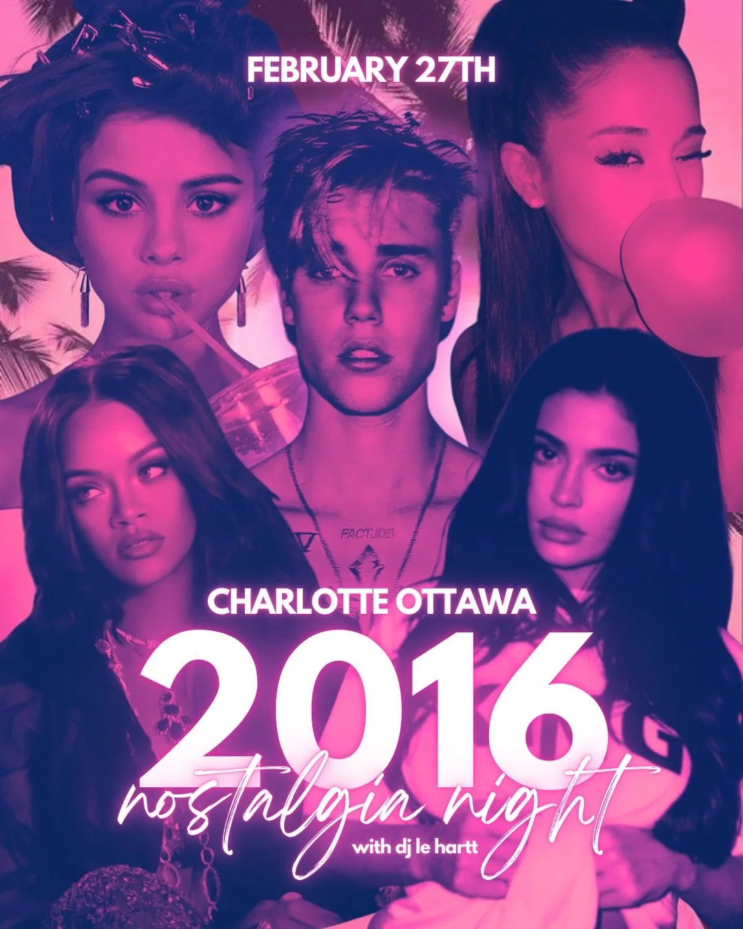 We&rsquo;re throwing it back to 2012&ndash;2018 for one night only with @le.hartt 💓✨ 
think pink drinks, peak Tumblr, VS body spray, polaroid walls, EOS, and the songs that raised you 📸🪩

FRIDAY, FEBRUARY 27TH 

cheap bar-rail cocktails all night,