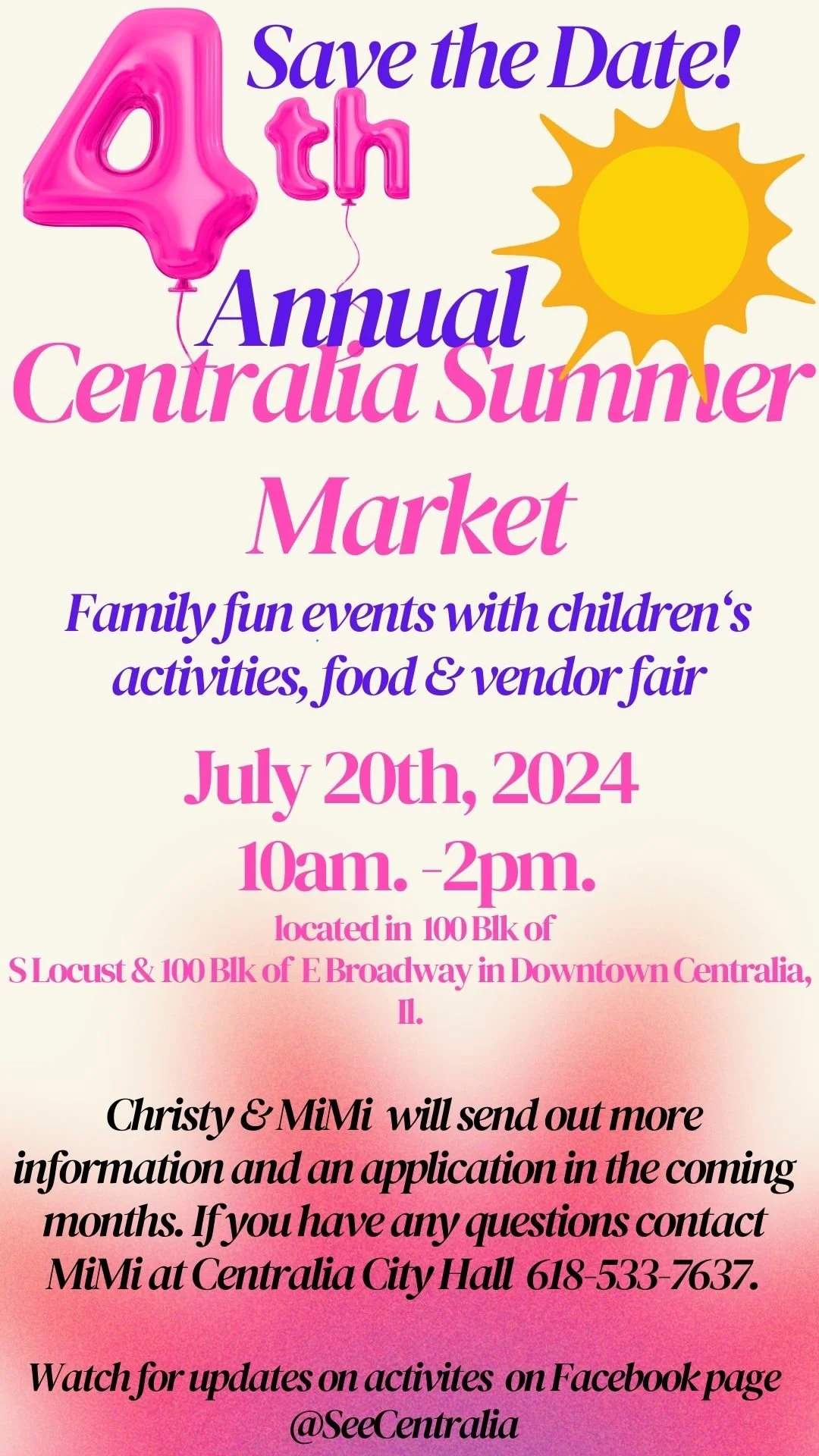 Centralia Chamber - Community Calendar