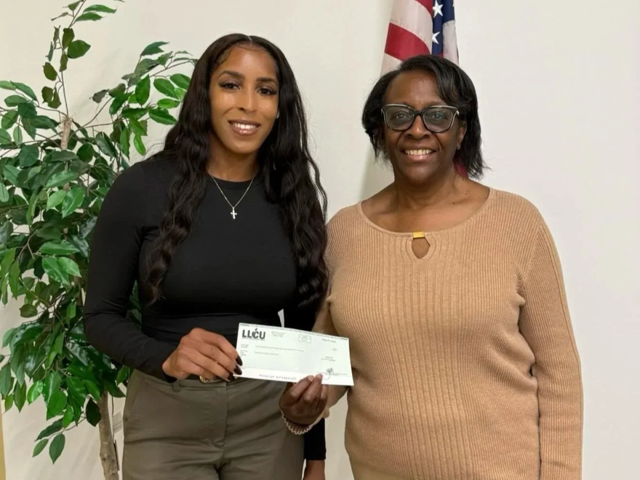 LAND OF LINCOLN CREDIT UNION MAKES DONATION TO CCYC