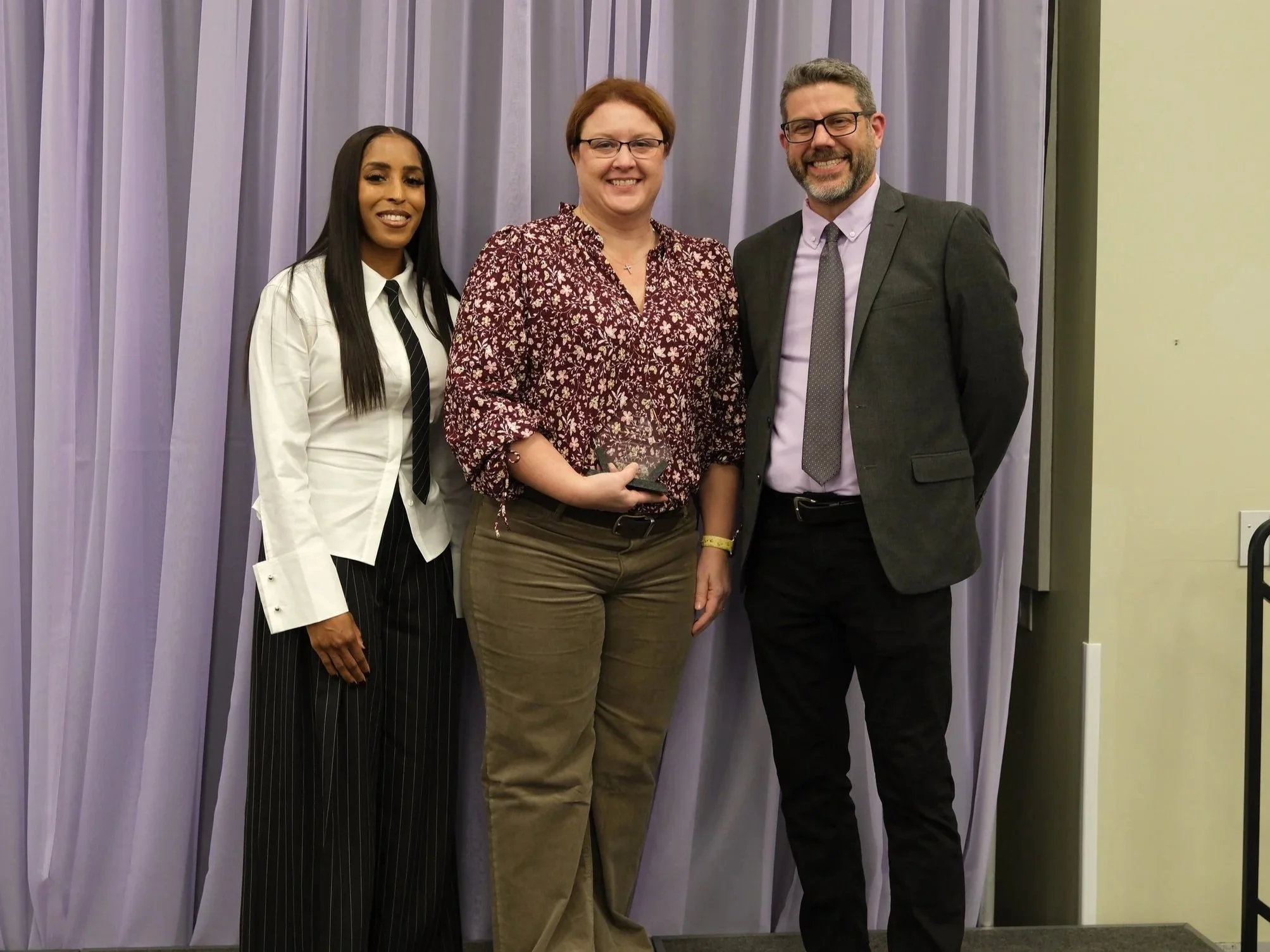 RACHEL WALLACE HONORED FOR YEARS OF SERVICE ON CHAMBER BOARD