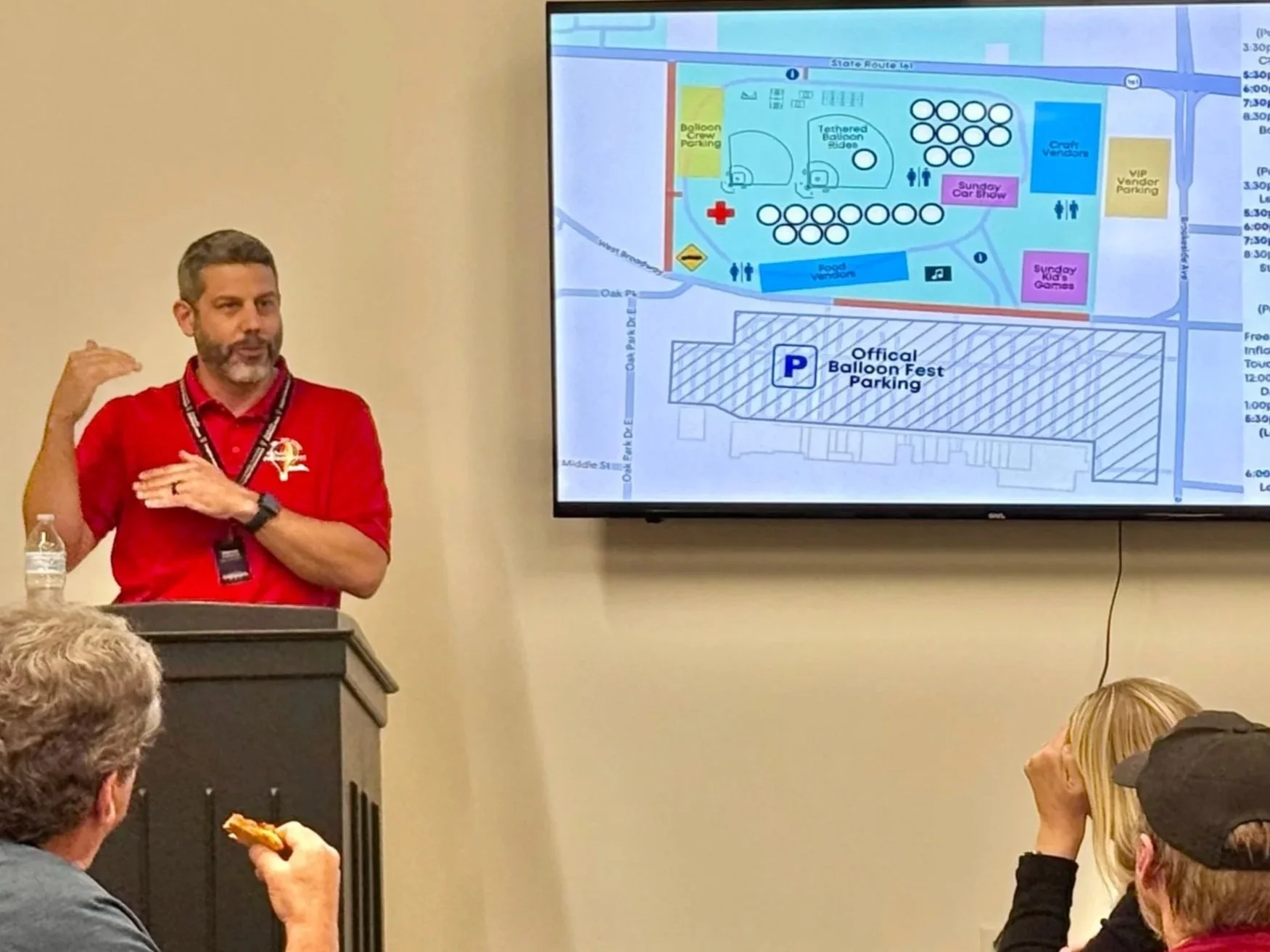 CHAMBER OF COMMERCE GIVES UPDATE FOR BALLOON FEST IN FAIRVIEW PARK