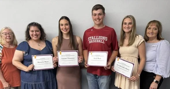 Manuela Maco, Laynee Timmons, Evan Beal, Ava Meier