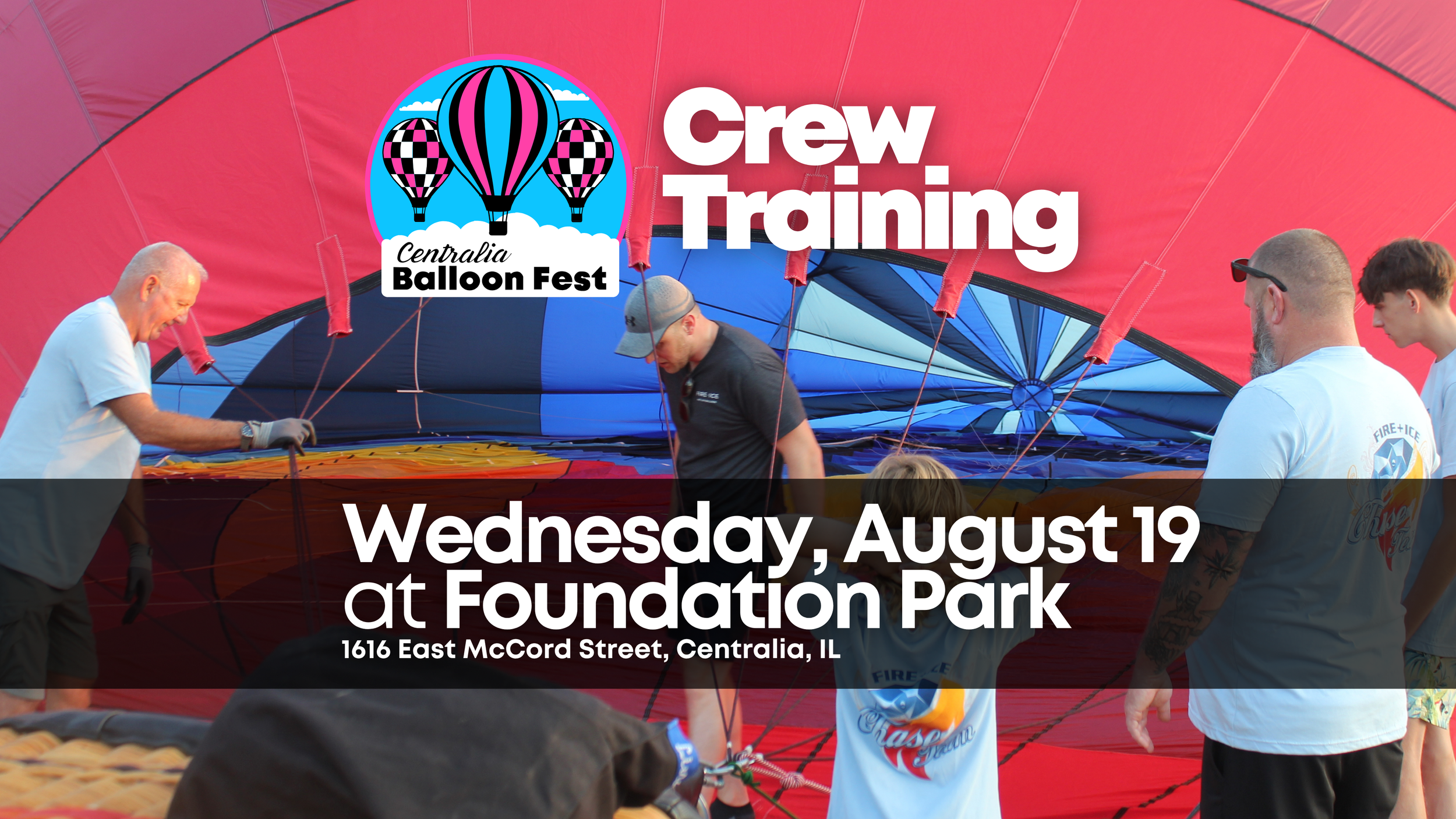 Seeking Volunteer Hot Air Balloon Crew for Balloon Fest