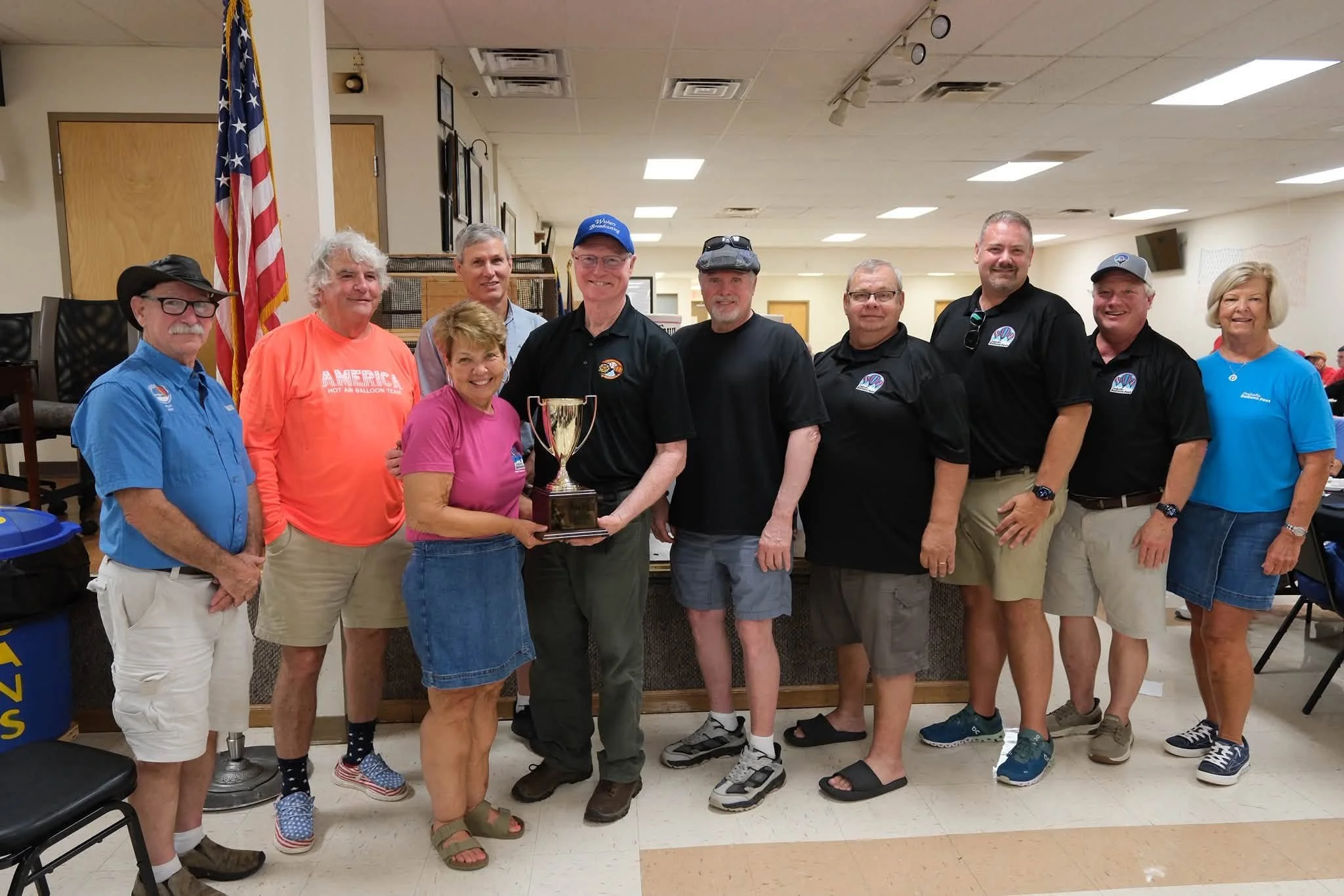 Volunteer Susie Robbins Recognized with Top Award at Balloon Fest Breakfast