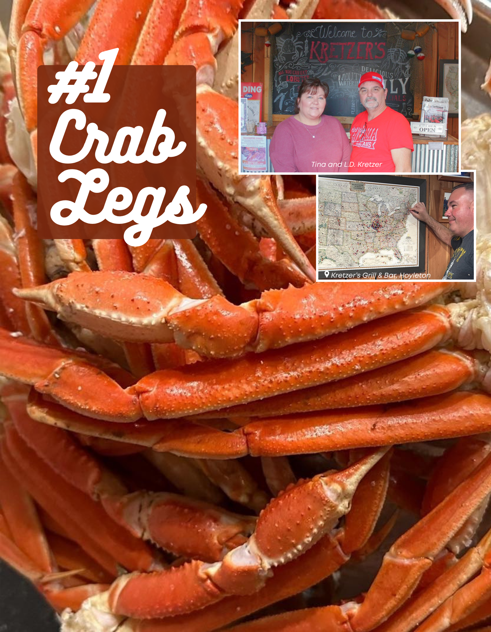 #1 Crab Legs with the Kretzers