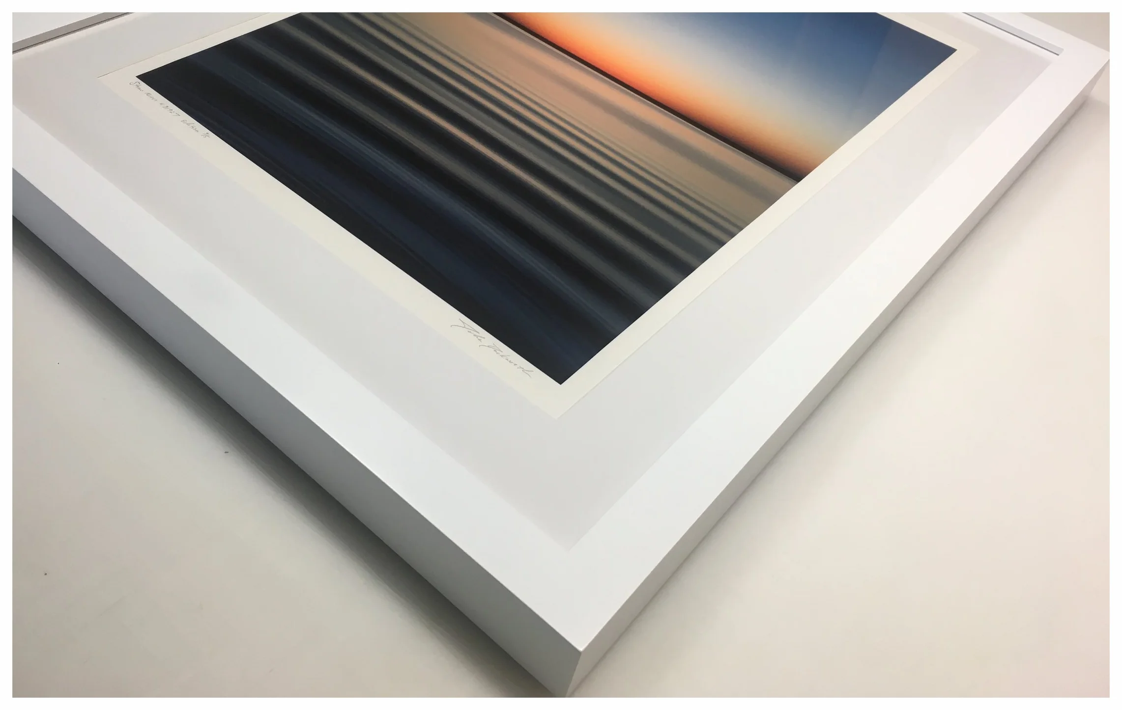 Works on Paper in  White Frame.JPG