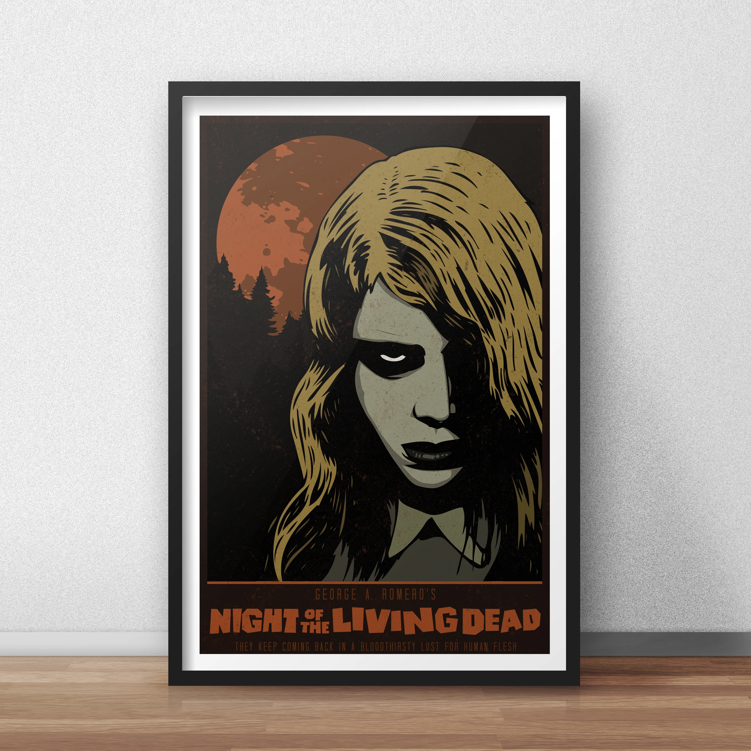 Night Of The Living Dead Poster Art