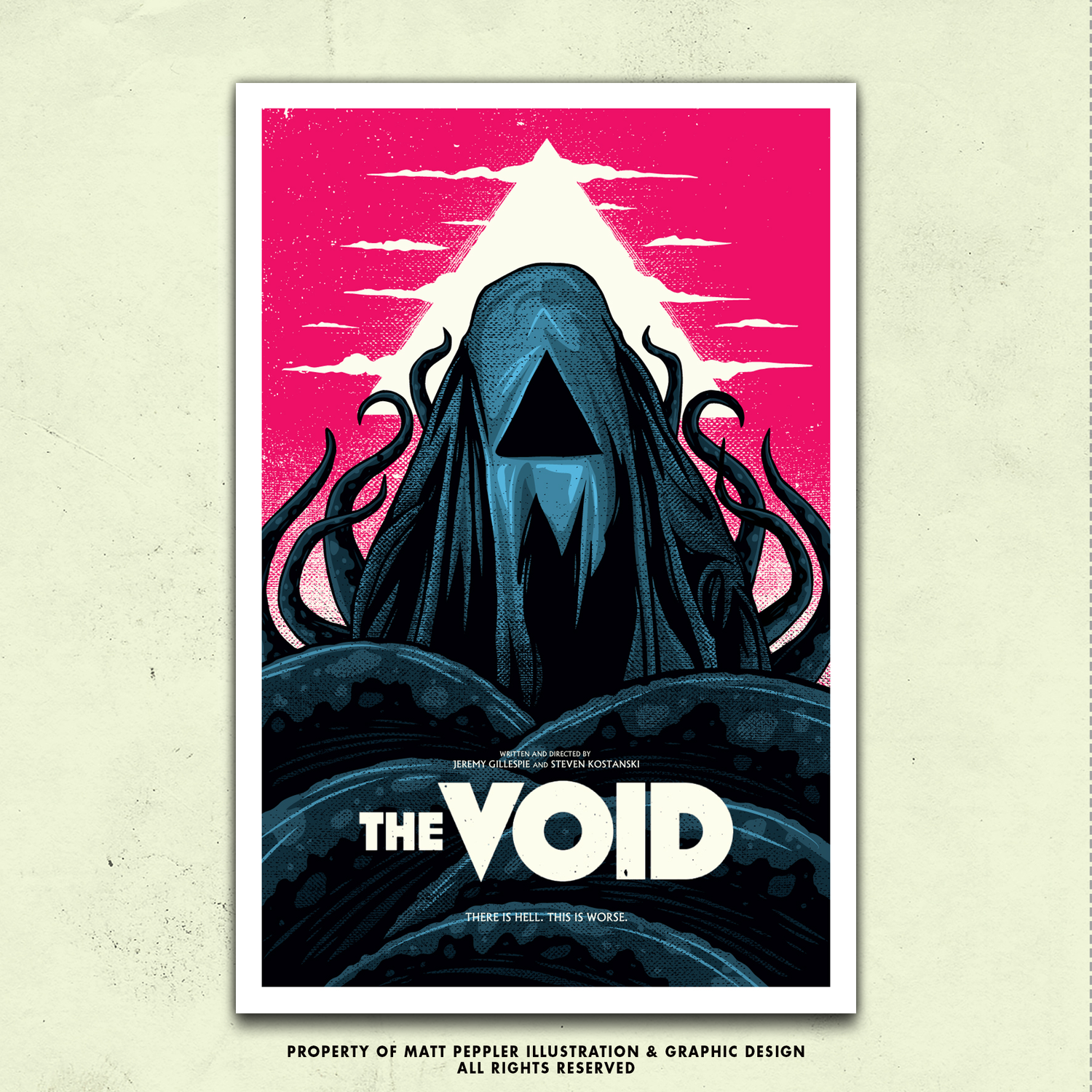 The Void Alternative Movie Poster Cosmic Horror Art by Matt