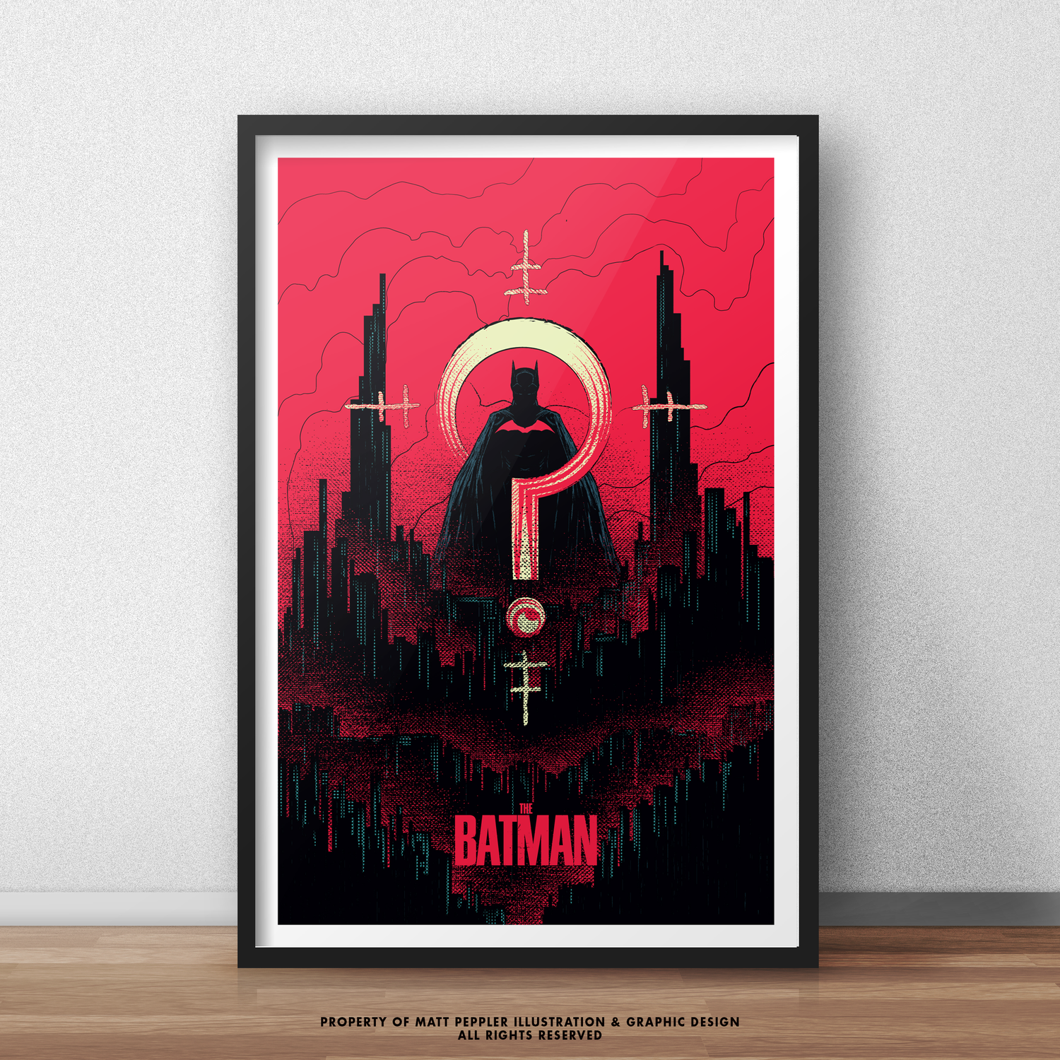 Batman Abstract Art