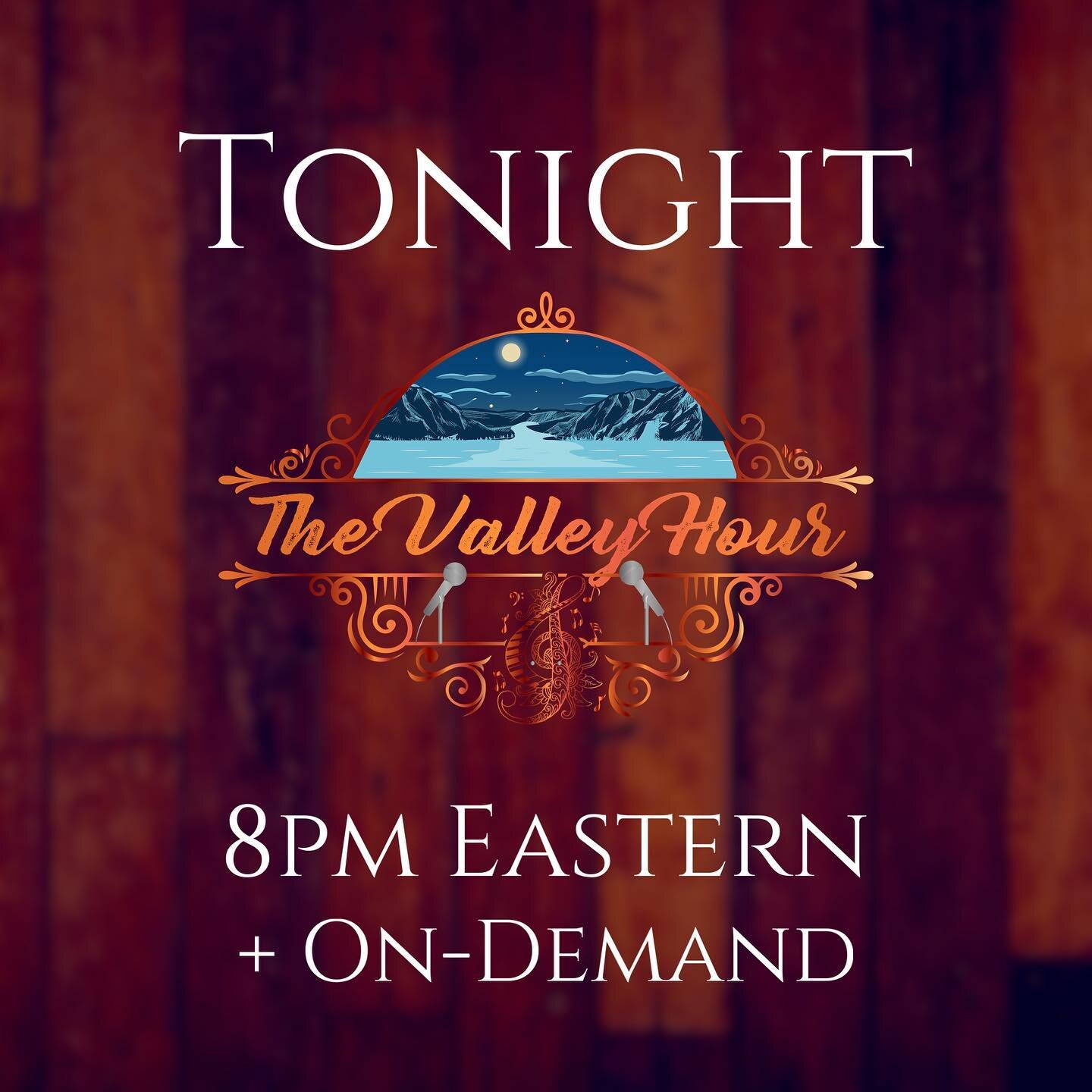 Join us for our SEASON FINALE tonight as we welcome @beesinthebarn and @sarahbrownemusic. FREE to watch with a Digital Pass, or get it On Demand to watch at your convenience &mdash;&gt; Link in Bio
#thevalleyhour #TVH #tonight #livestream #concertser
