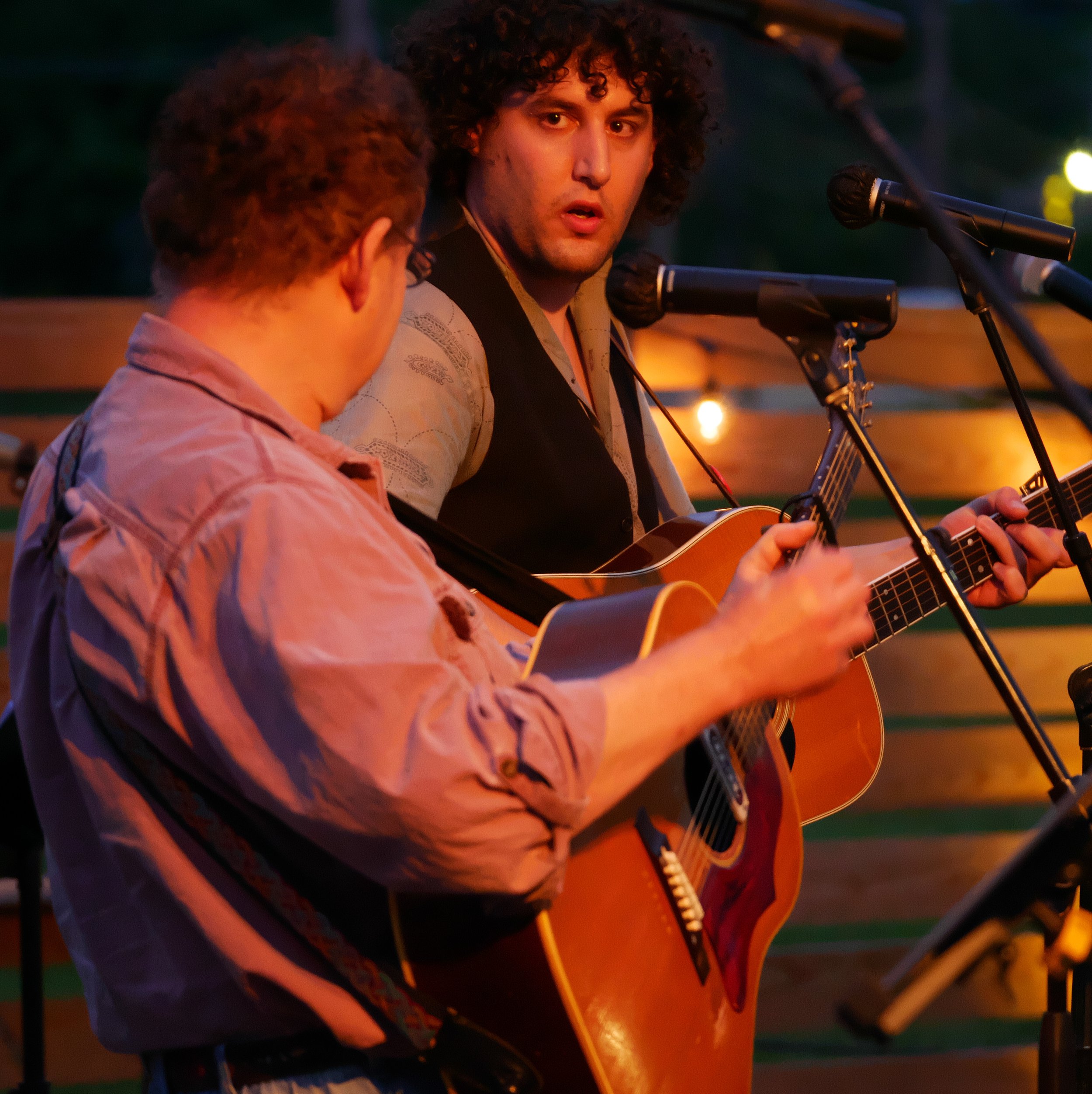 Jacob and David Bernz. Photo by Peter McGivney.