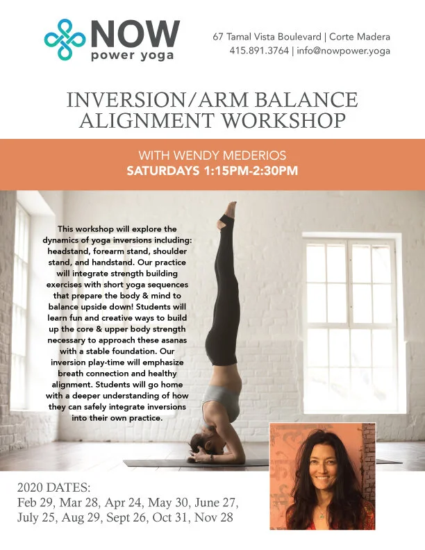 Inversion/Arm Balance Alignment Workshop