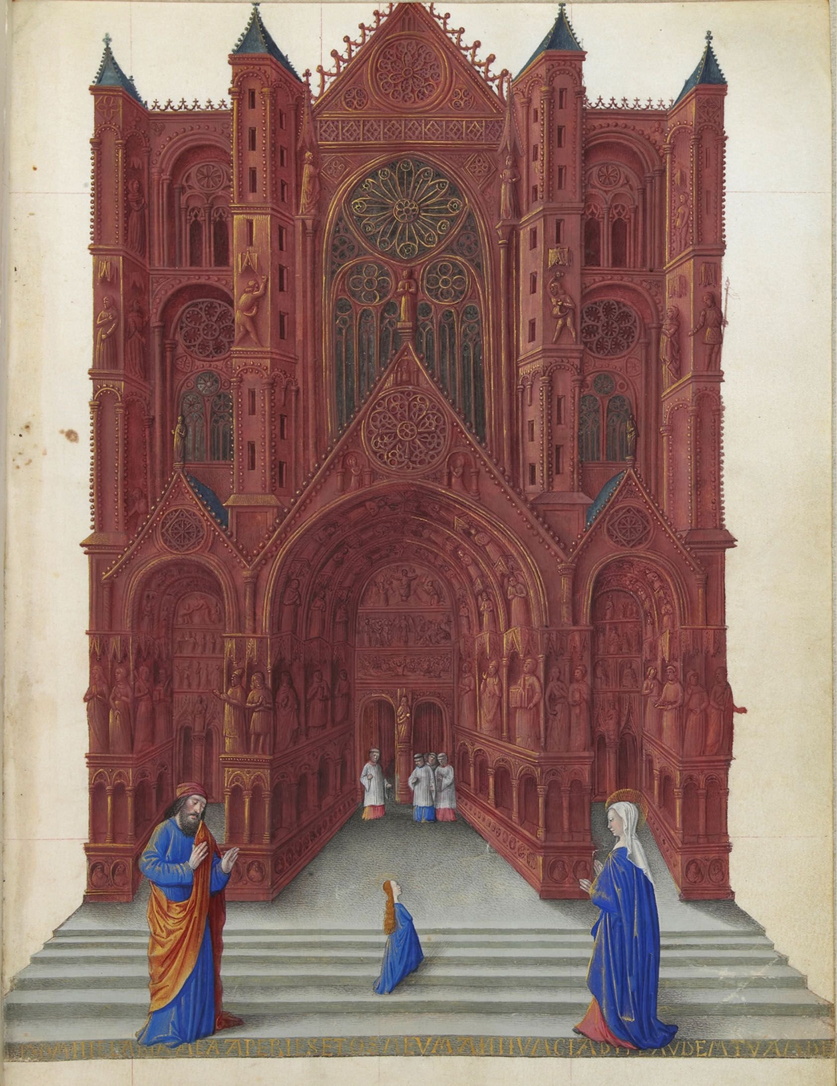 3. Limbourg Brothers - The Presentation of the Virgin