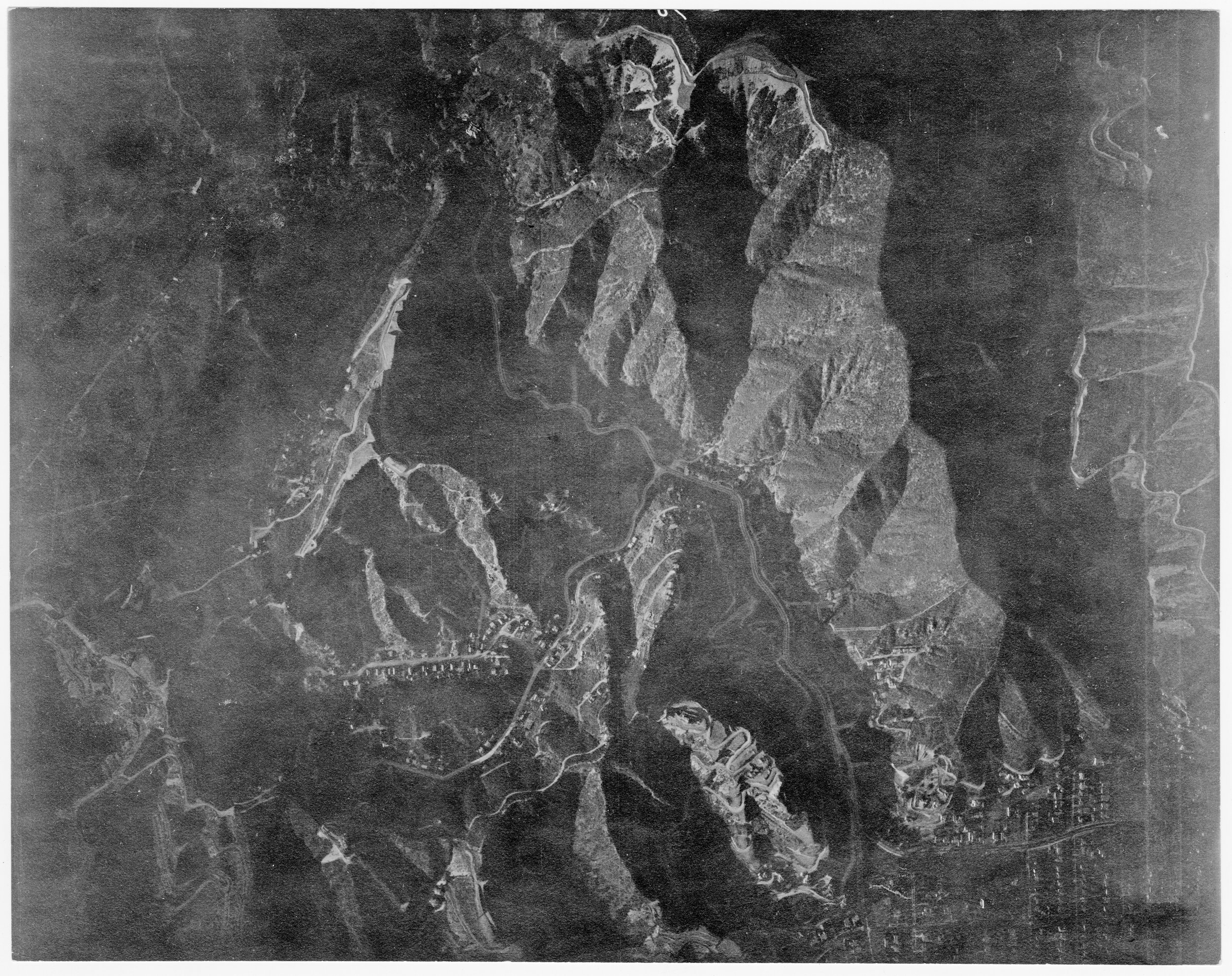 Aerial Photo Laurel Canyon 1928