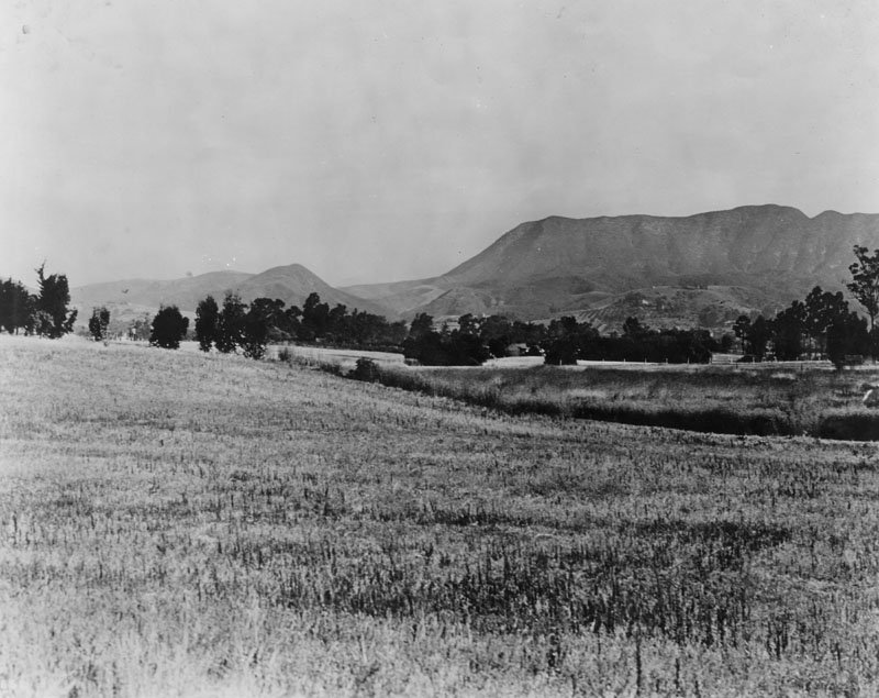 Undeveloped Hollywood Hills Circa 1900