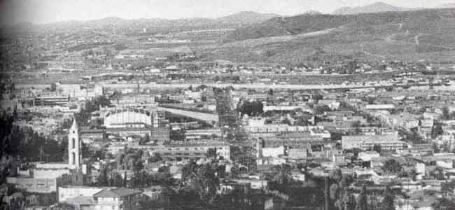 View of San Ysidro, San Diego from Tijuana
