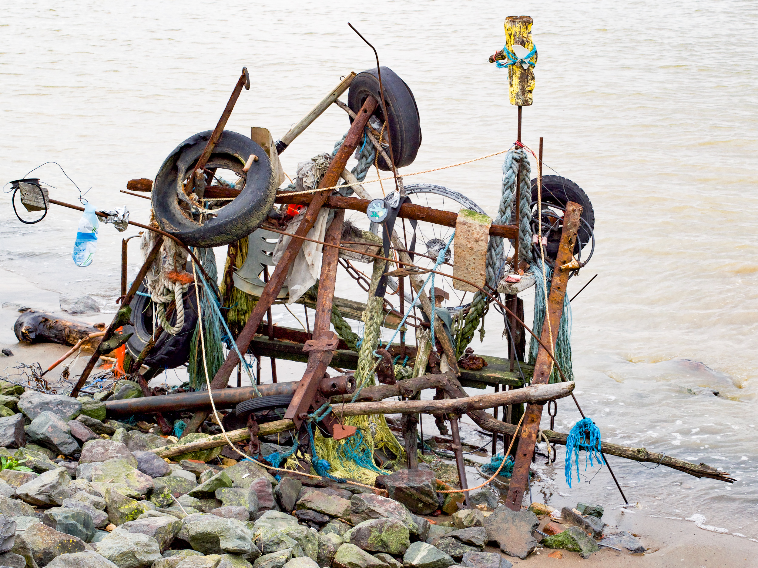 River Thames debris
