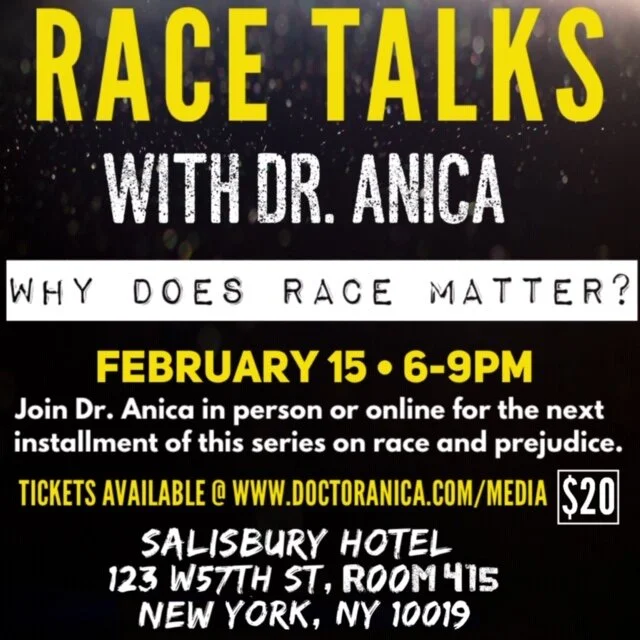Race Talks with Dr. Anica: Why Does Race Matter?