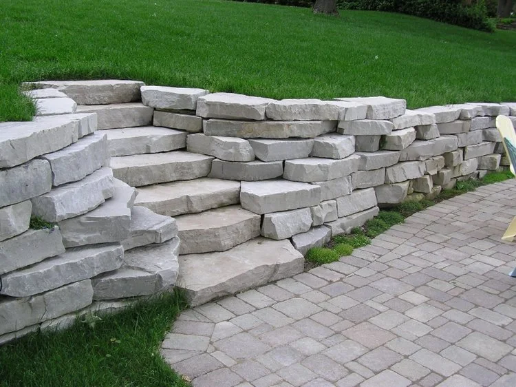 Steps & Treads - Wisconsin Limestone, Fond du Lac