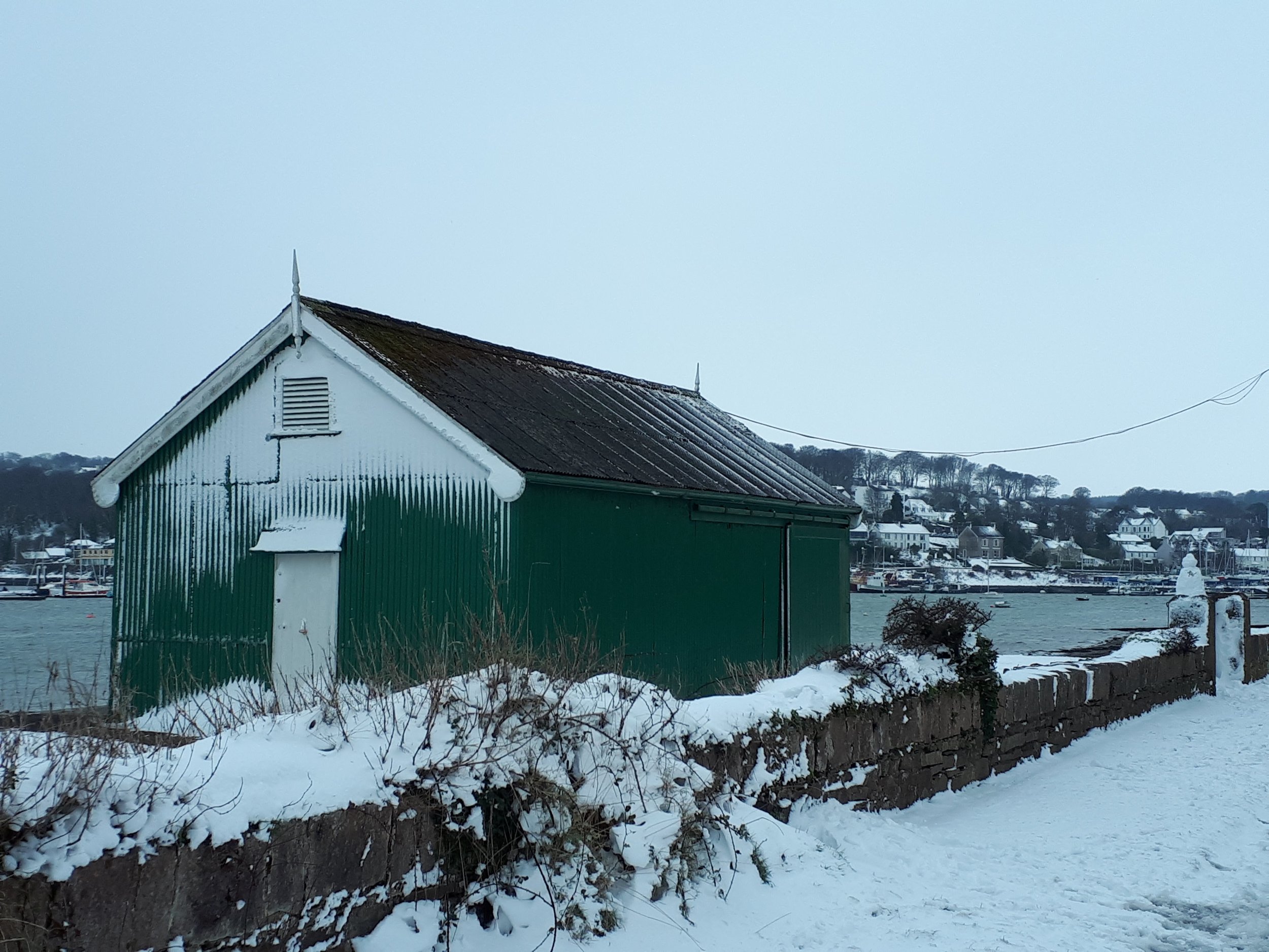 Winter at the Old Boathouse, Currabinny