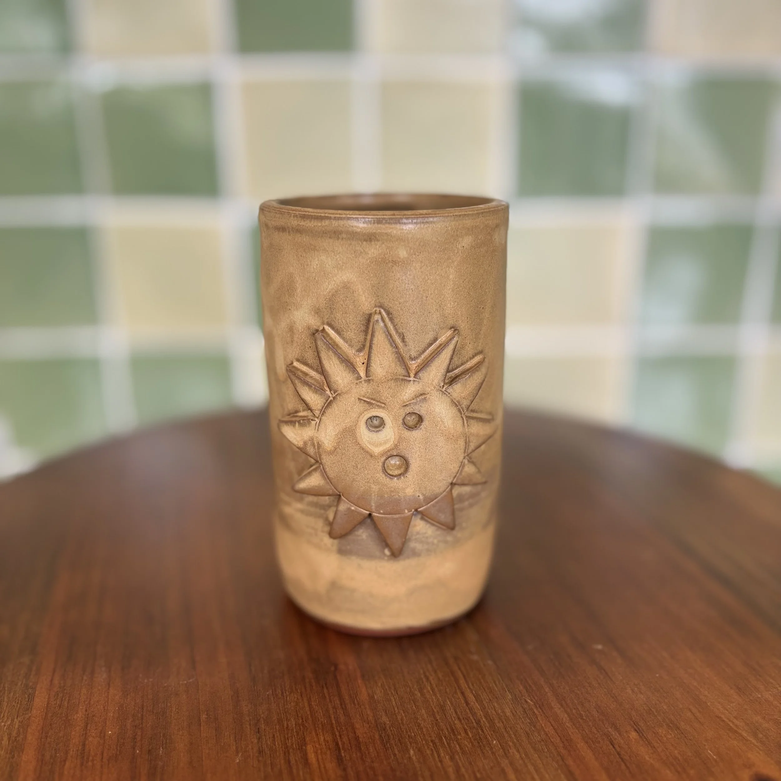 sun god tiki mug - ku