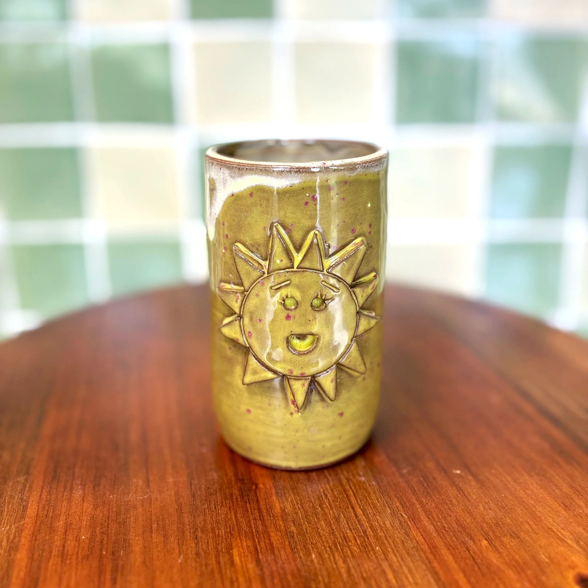 sun god tiki mug - hina