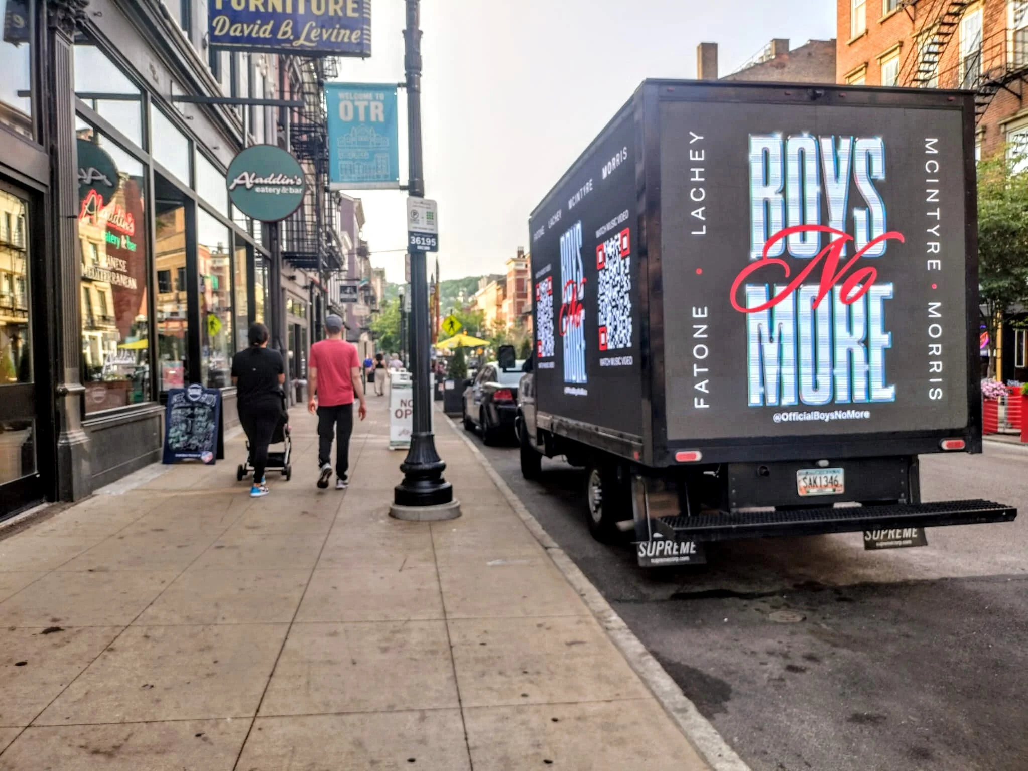 GEN X BOY BANDS COME TOGETHER FOR AAA WITH VIDEO TRUCKS IN 7 CITIES