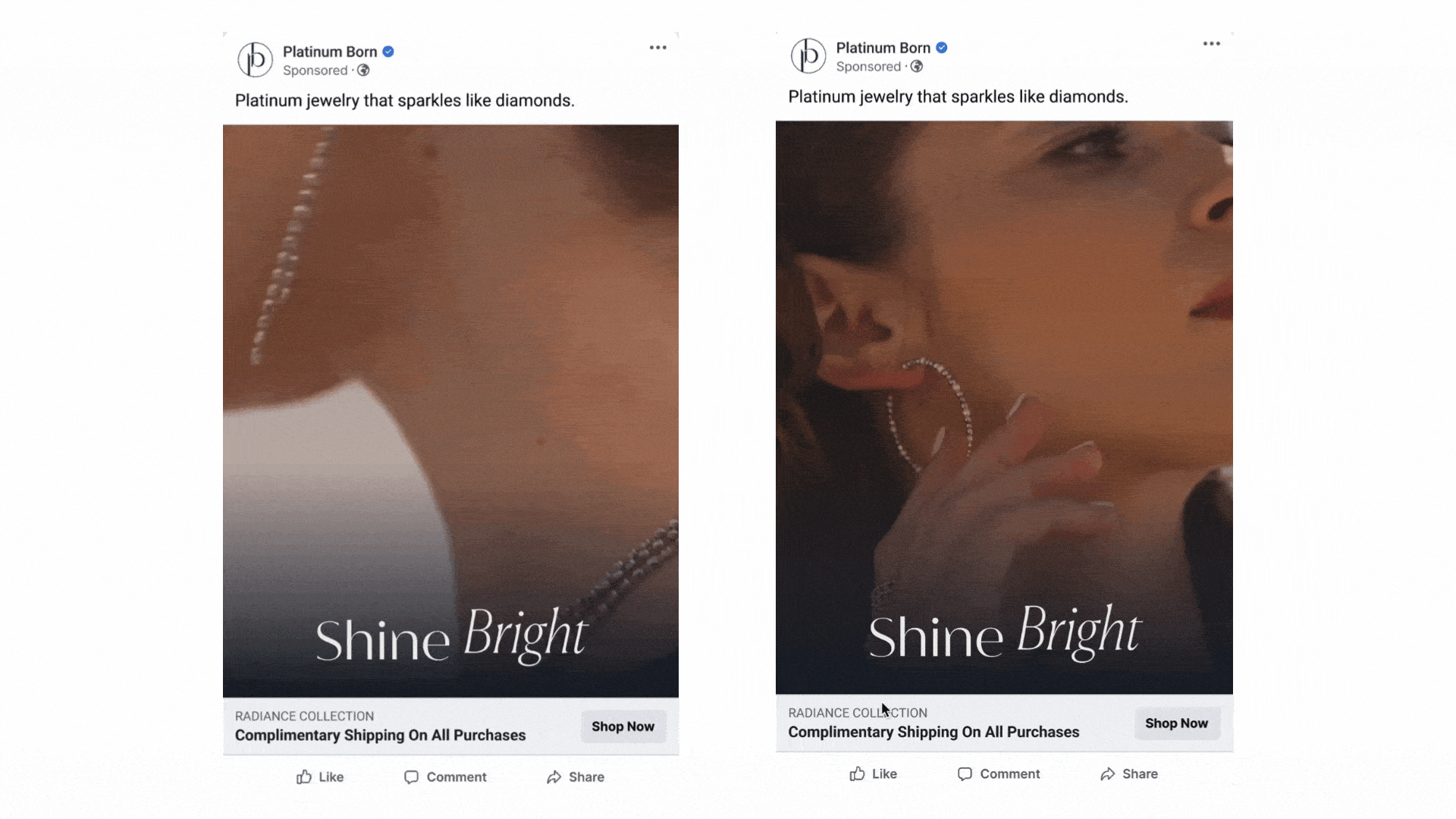 Shine Bright Video Ad Campaign.gif