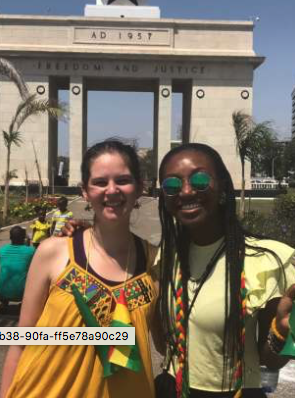 Thurston Grad Cassie Larson Working in Ghana