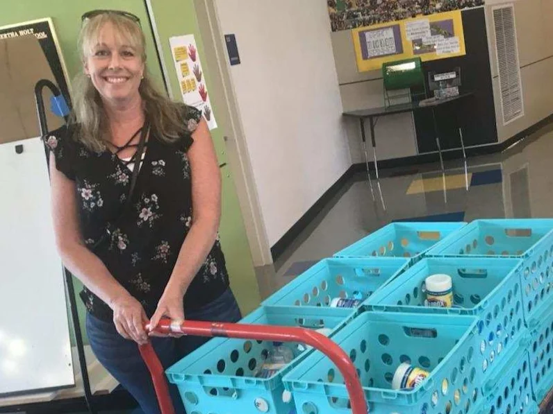 School Supplies for Bertha Holt Elementary-Aug 2019