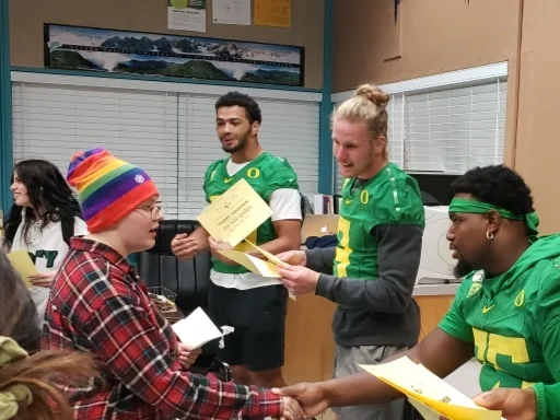 Kids Treated to Oregon Football Game 2019