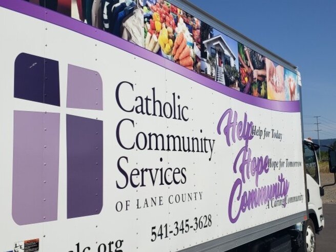 Hope Hygiene Help to Catholic Community Services-July 2020