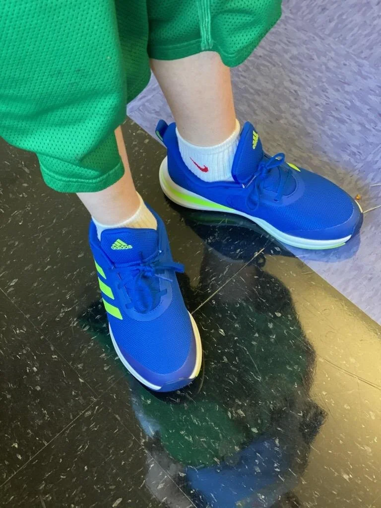 Shoes for one Student-April 2021